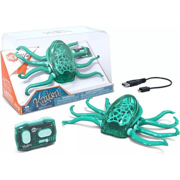 HEXBUG Kraken Robotic Remote Control Creature - Green - Picture 2 of 3